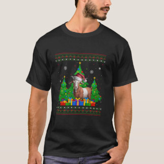 Ugly Sweater Christmas Tree Weihnachtsmannmütze Go T-Shirt