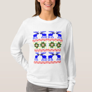 Ugly Sweater (Deal with It) Reinirscher Weihnachte T-Shirt
