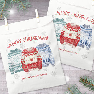 Ugly Sweater Frohe Weihnachts-Party Geschenktütchen