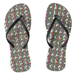 Ugly Sweater Party Drehte Flop Flip Flops