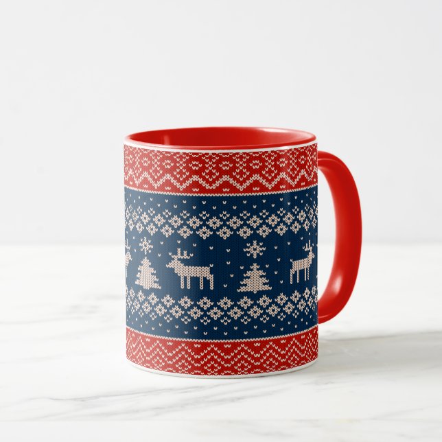Ugly Sweater Tasse Wrap (VorderseiteRechts)