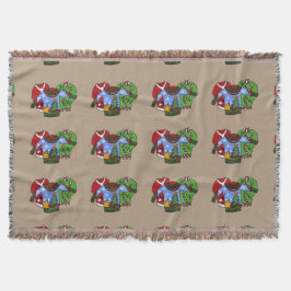 Ugly Sweater Throw Blanket Decke