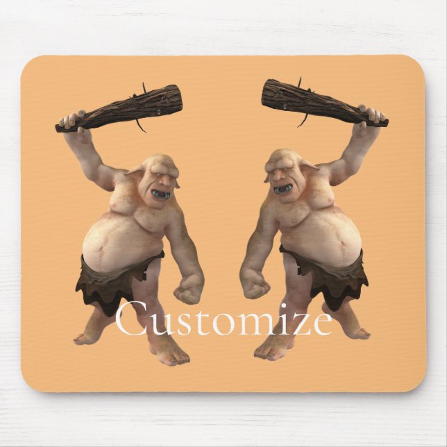 Ugly Troll Thunder_Cove Mousepad (Vorne)