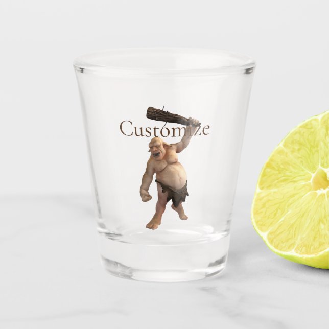 Ugly Troll Thunder_Cove Schnapsglas (Vorderseite)
