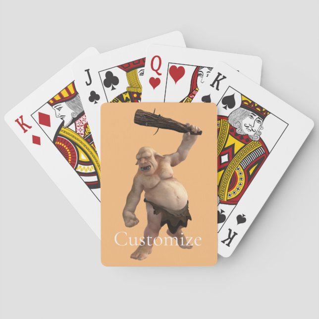 Ugly Troll Thunder_Cove Spielkarten (Rückseite)