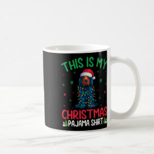 Ugly Xmas Tree Santa Portue Water Dog Christma Kaffeetasse
