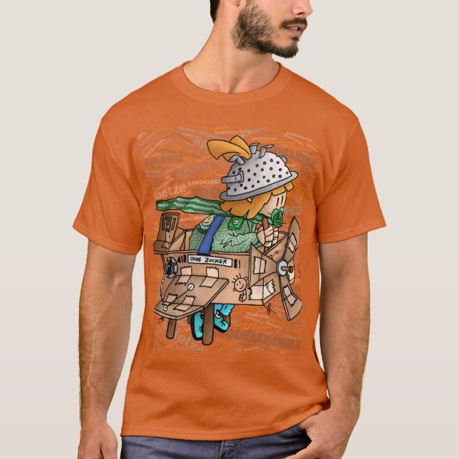 Ugo - Flugspiel / Kissen Poster T-Shirt (Vorderseite)