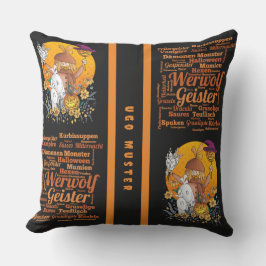 Ugo - Halloween / Thermosbecher Kissen