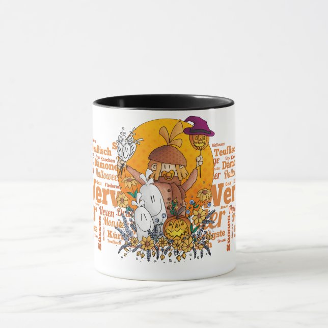 Ugo - Halloween / Thermosbecher Tasse (Zentrum)