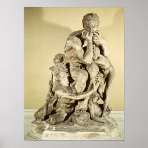 Ugolino und seine Söhne Poster