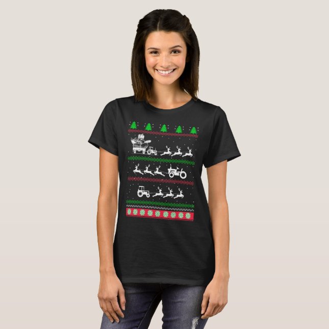 Uguler Weihnachts-Bauer-T - Shirt (Vorne ganz)