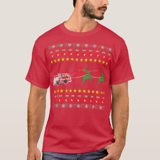 Uguler Weihnachtssüßer für Feuerwehrmann T-Shirt