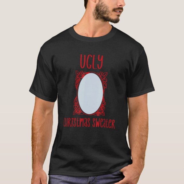 Uguler Weihnachtssüßer mit Spiegel T-Shirt (Vorderseite)