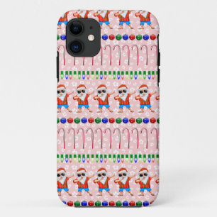 Ugules Weihnachts-Dabbing Santa On Red Case-Mate iPhone Hülle