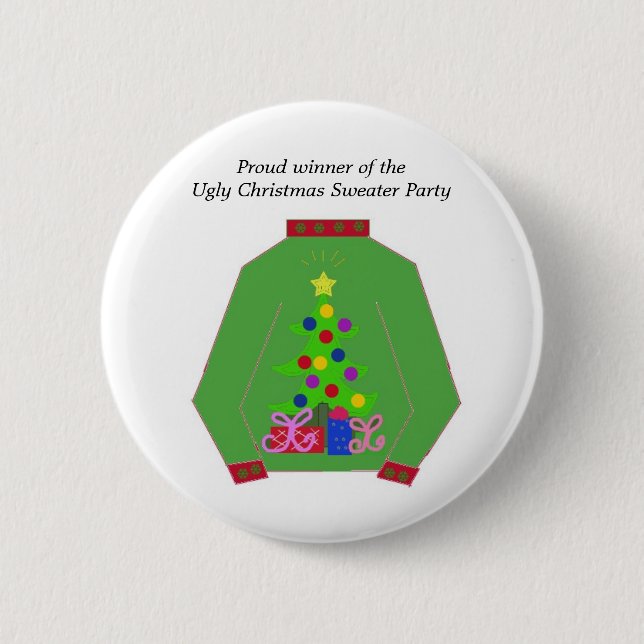 Ugy Christmas Sweater Award Button (Vorderseite)