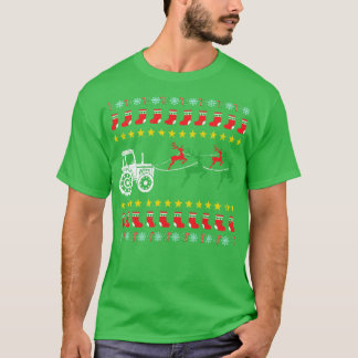 Ugy Christmas Sweater für Bauer Tractor T-Shirt