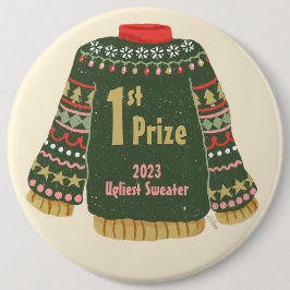 Ugy Christmas Sweater Prize Button