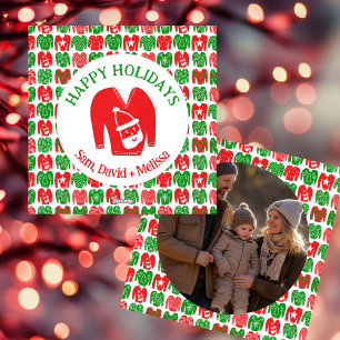 Ugy Christmas Sweaters CUSTOM FOTO Feiertagskarte