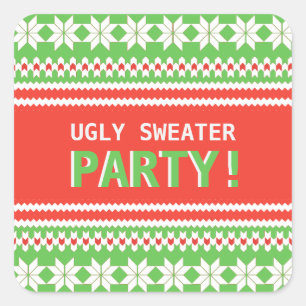 Ugy Sweater Christmas Party Sticker