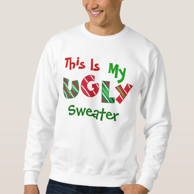 Ugy Sweater Christmas Sweater Sweatshirt (Vorderseite)