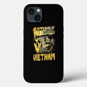 Uh1 Huey Hubschrauber 1. Kavalleriedivision Vietna iPhone 13 Hülle