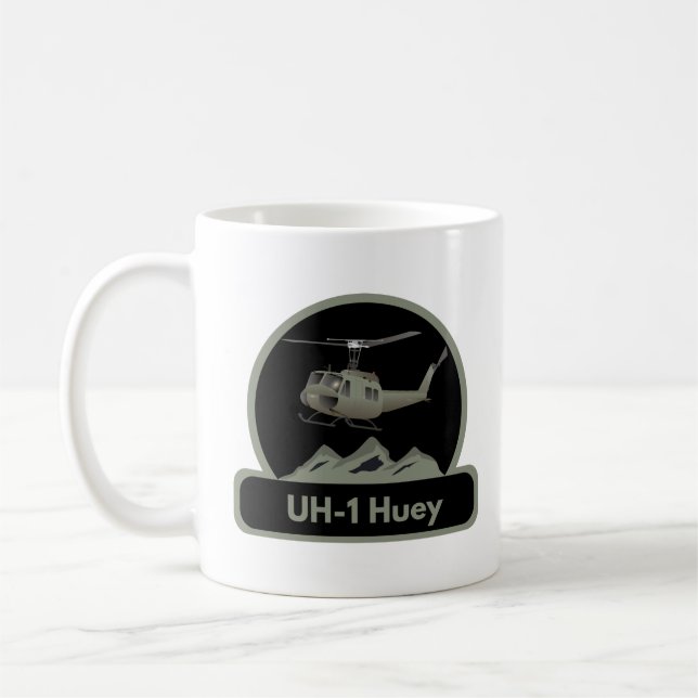 UH-1 Huey-Hubschrauber Kaffeetasse (Links)