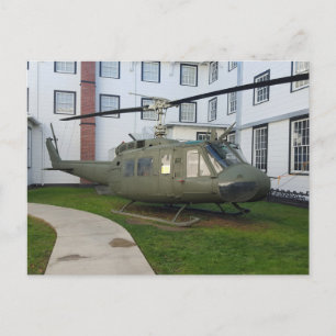 UH-1 Huey Hubschrauber Postkarte