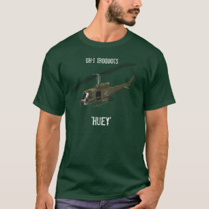 UH-1 Iroquois HUEY Helicopter Teemaschine T-Shirt