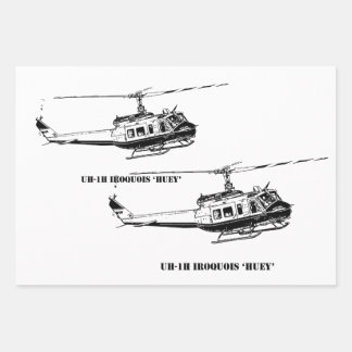 UH-1H-Hubschrauber Geschenkpapier Set