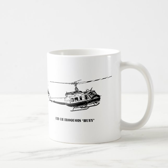 UH-1H Irokese-Hubschrauber Kaffeetasse (Rechts)