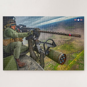 UH-1Y VENOM GUNNER (20x30 INCH) Puzzle
