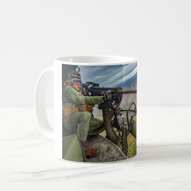 UH-1Y VENOM GUNNER KAFFEETASSE (Vorderseite Links)