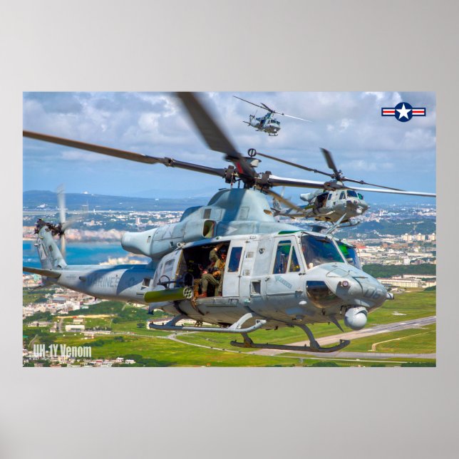 UH-1Y VENOM POSTER (Vorne)