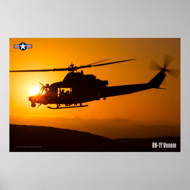 UH-1Y VENOM POSTER (Vorne)