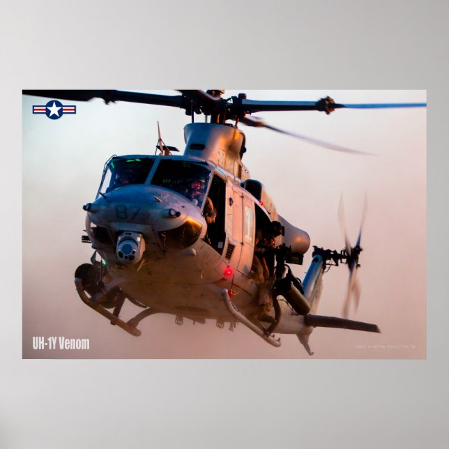UH-1Y VENOM POSTER (Vorne)