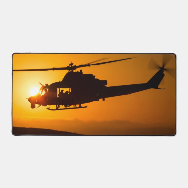 UH-1Y VENOM SUNSET SCHREIBTISCHUNTERLAGE (Vorderseite)