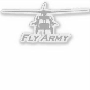UH-60 Blackhawk Frontal View Aufkleber