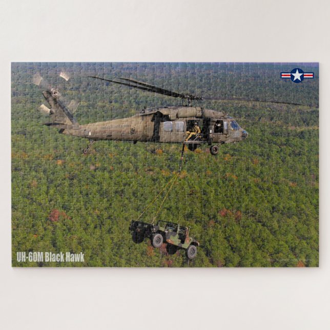 UH-60M SCHWARZHAWK (20x30 INCH) Puzzle (Horizontal)