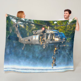 UH-60M SCHWARZHAWK FLEECEDECKE