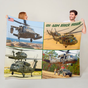 UH-60M SCHWARZHAWK FLEECEDECKE