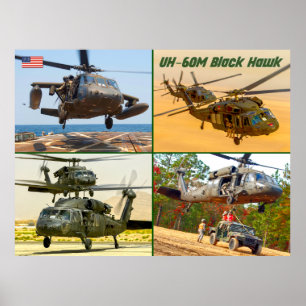 UH-60M SCHWARZHAWK POSTER