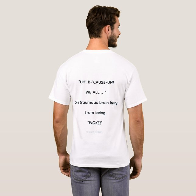 "UH! WEIL! "WIR ALLE... " T-Shirt (Schwarz voll)