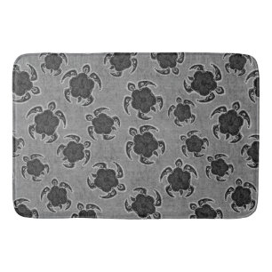 Uhane Honu Hibiskus Batik Hawaiian Turtle Badematte