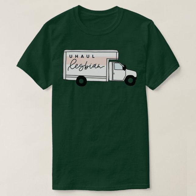 UHaul lesbisch T-Shirt (Design vorne)