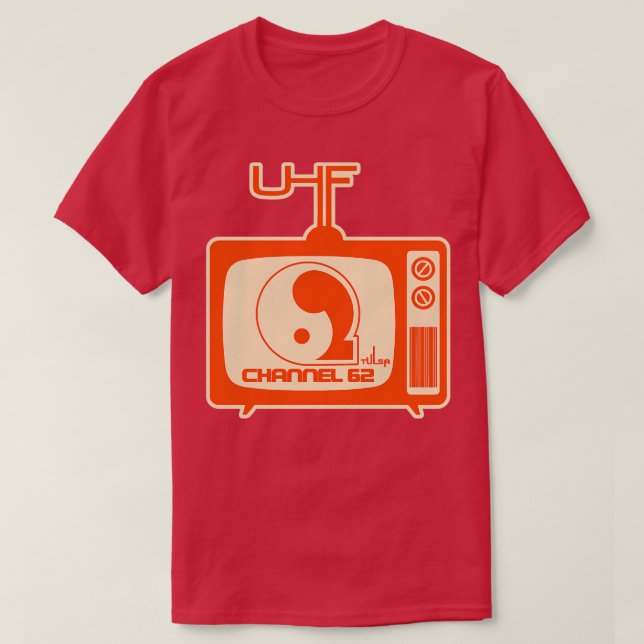 UHF-Kanal T-Shirt (Design vorne)