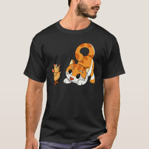 Uhh Woof Katze Und Maus Hund 2 T-Shirt