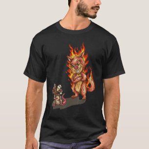 Uhh Woof Katze Und Maus Hund T-Shirt