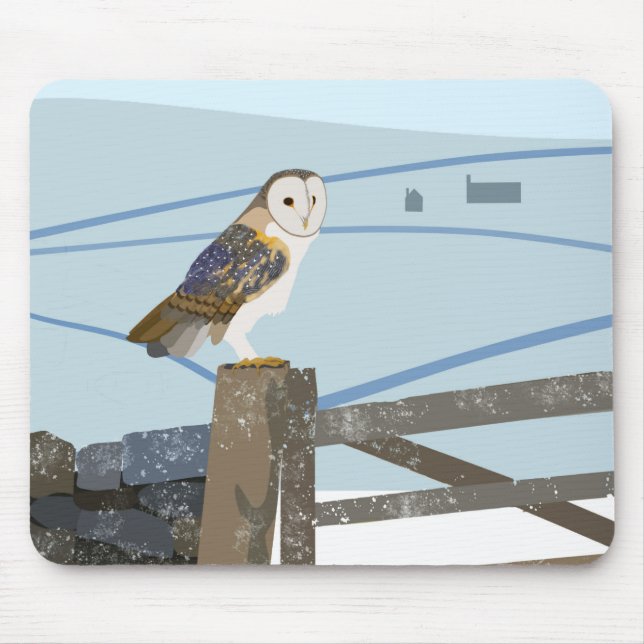 Uhmuschelmatte Mousepad (Vorne)