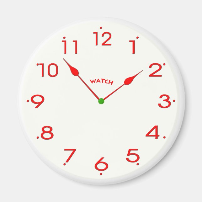 Uhr_02 Magnet (Vorne)