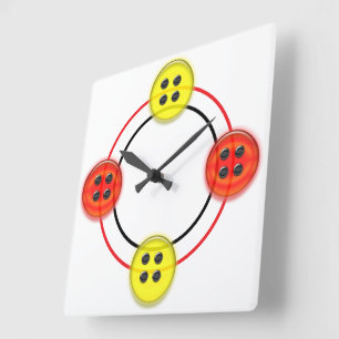 Uhr - 3D-Tasten